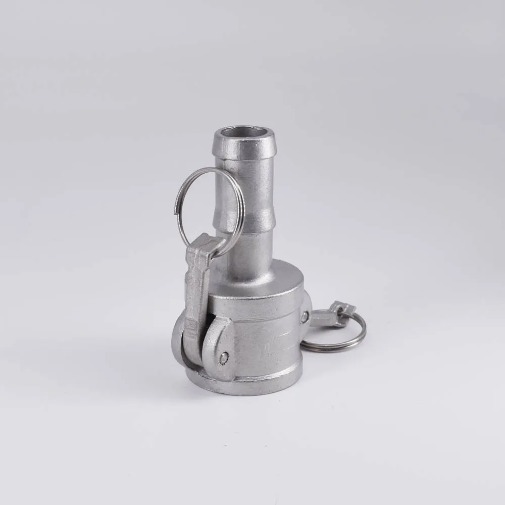 1/2 &quotHosetail Barb x Socket Type C Camlock БЫСТРОРАЗЪЕМНАЯ муфта 304/316 Stianless кулачковая канавка для