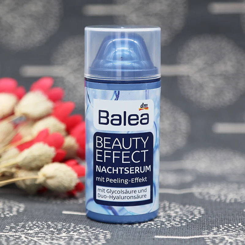 Balea, Германия beauty Effect Ночная сывороточная Гиалуроновая кислота пилинг эффект обновление кожи без масла формула эффективный уход за ночью