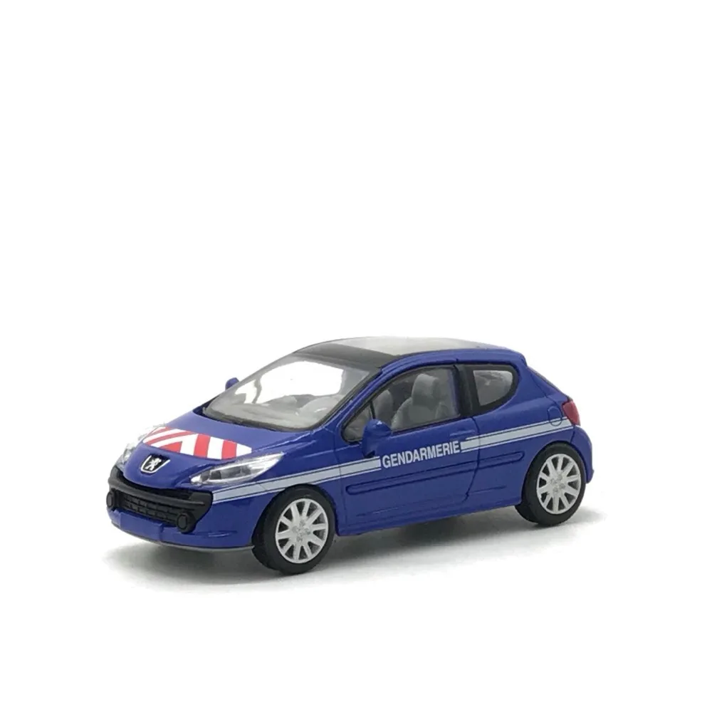 Высокая Имитация peugeot 207 модель 1:43 сплав автомобиля игрушки металлические отливки Коллекция игрушечных автомобилей