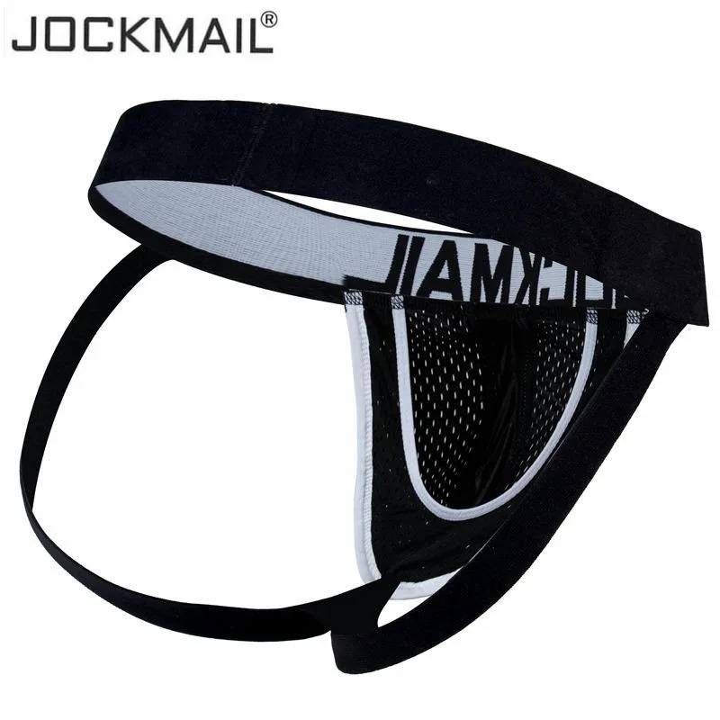 Джоки JOCKMAIL мужские с мешочком для пениса Брендовое пикантное нижнее белье