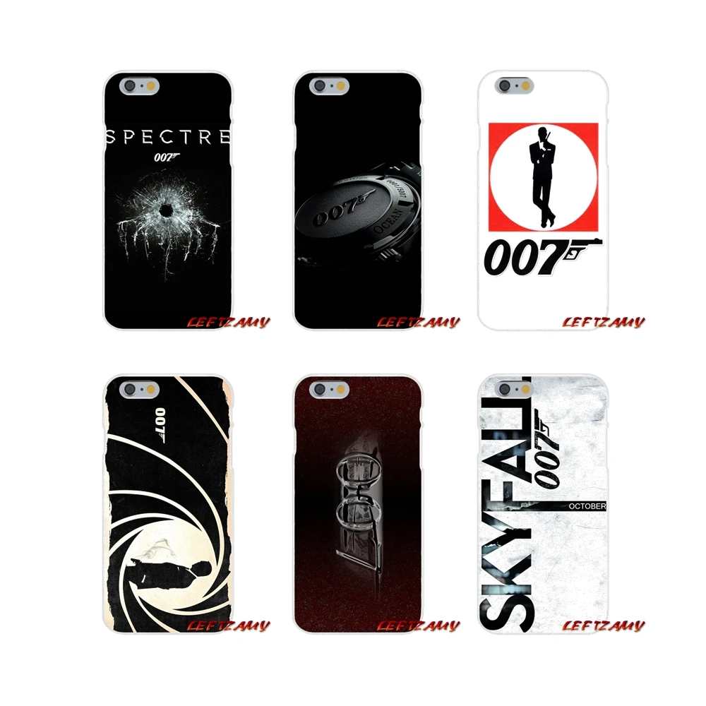 Модные аксессуары для телефона James Bond 007 чехлы Samsung Galaxy S3 S4 S5 MINI S6 S7 edge S8 S9 Plus Note 2 3 4 5