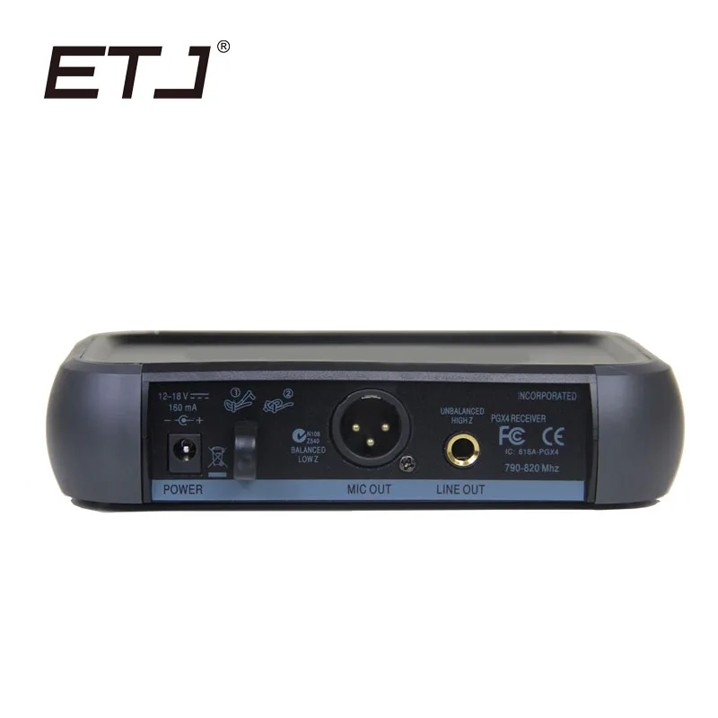 ETJ бренд PGX14 УВЧ профессиональный беспроводной микрофон системы PGX гарнитура петличный микрофон