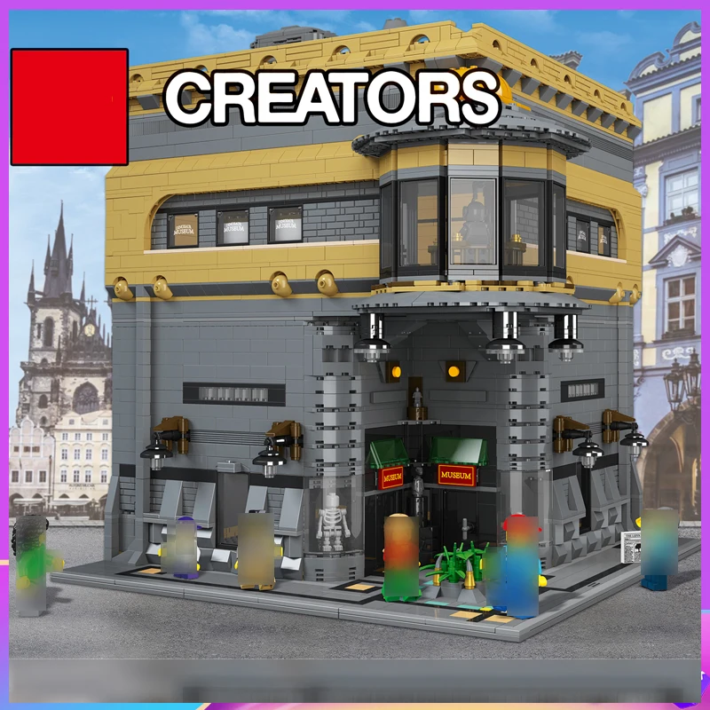 

IN STOCK City Street View Creator Dinosaur Museum Building Blocks Bricks Toys Compatible LegoINGlys Architecture 5003pcs 15015