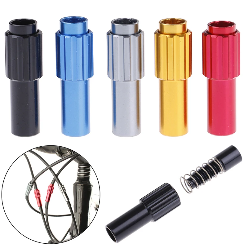

hot sale Bicycle Bike Brake Cable Shift Gear Connector Line Regulator Adjust Housing Caps