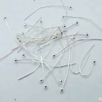 

Wholesale 2000PCs Silver Plated Ball Head Pins Findings
