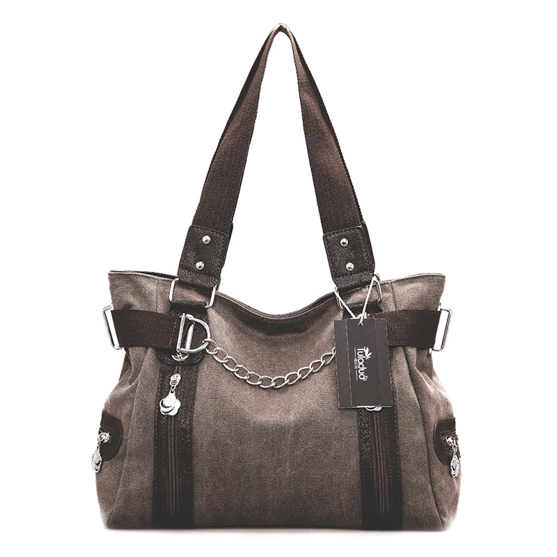 عالية الجودة قماش النساء حقائب مزدوجة زيبر سلاسل النساء الكتف أكياس الأزياء المرقعة مصمم المرأة الأعلى مقبض حقائب