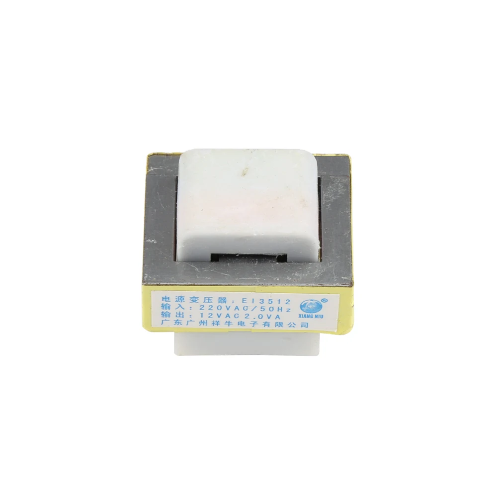 AC 220V To AC 12V EI3512 Power Transformer For Washing Machine