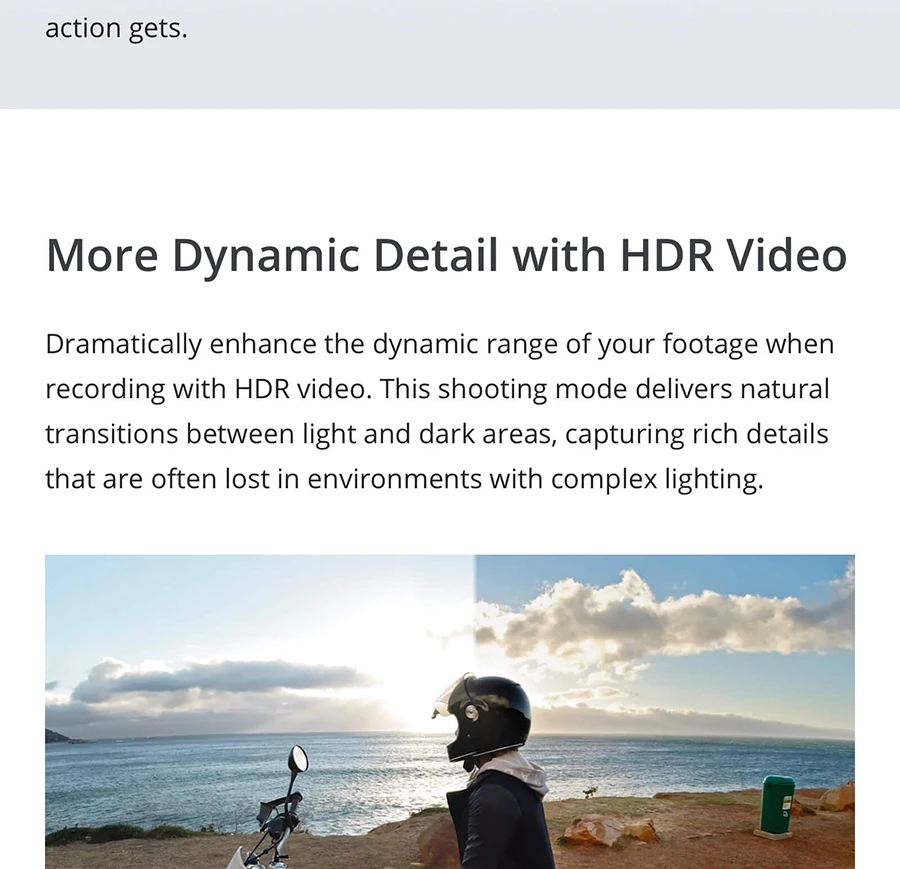 DJI Osmo экшн Спортивная камера с двойными экранами и стабилизацией RockSteady 4K HDR видео UHD качество изображения Водонепроницаемый