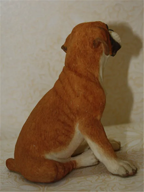 Beagle Dog Resin Toy Figure Lifelike Cute Pet gifts - 4