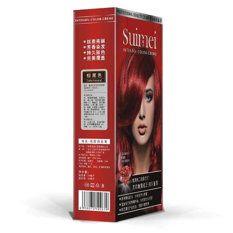 Green Red Hair Wax Dye Coloring Cream - Professional Permanent Hair Dye Color Cream with Creme Developer 80mlx2 Styling Tools for DIY image 5