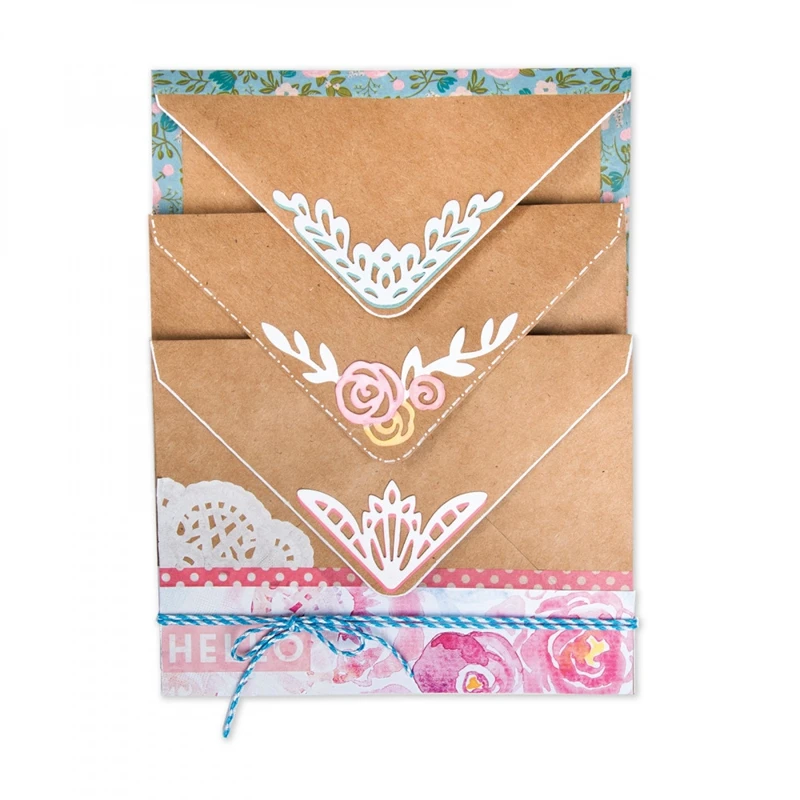 

Flower Lace Edge Frame Metal Cutting Dies Stencil for DIY Scrapbook Photo Album Embossing Card Making Decorative Crafts Template