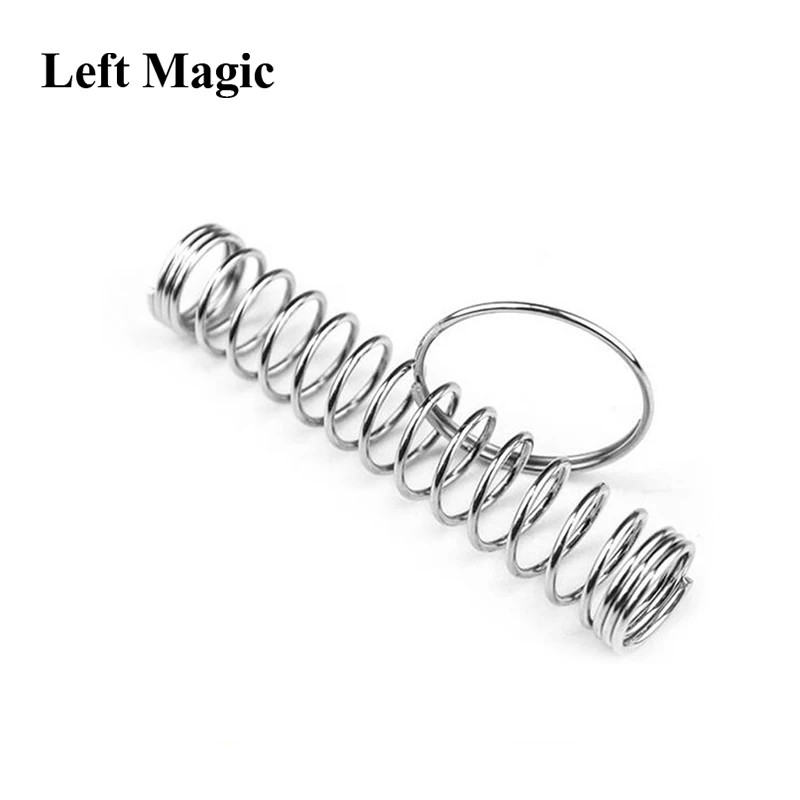 

Funny Spring And Ring Magic Trick & Ring Escape From Spring Children Kids Magic Tricks Props Toys Close Up Magic Props