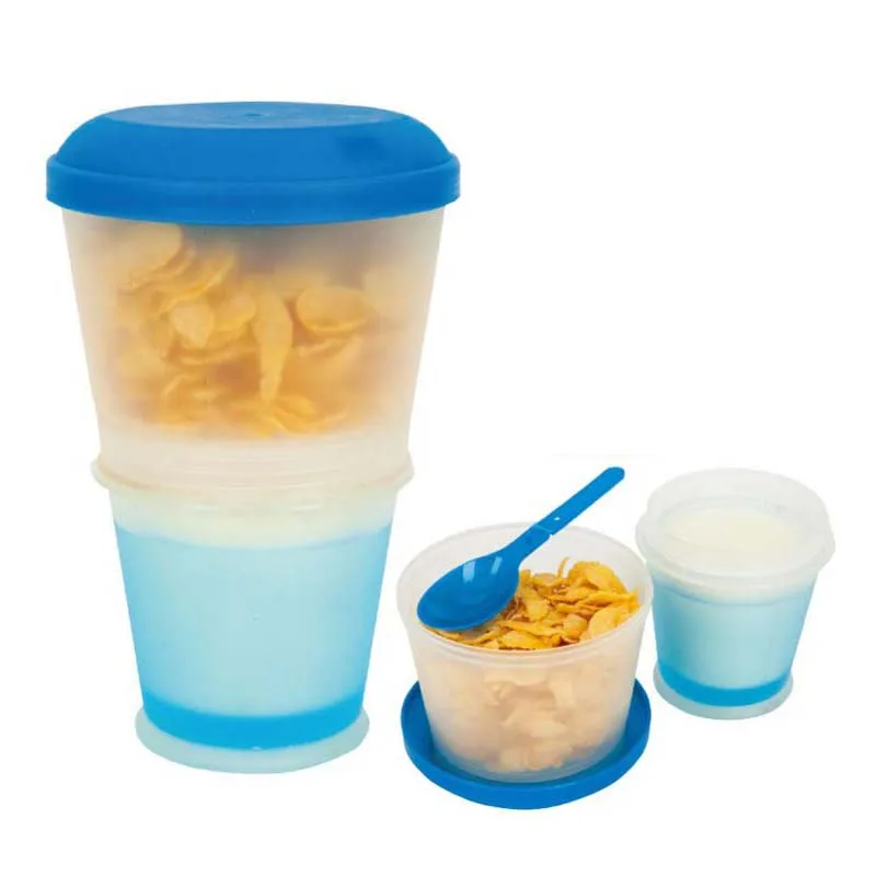 Buy Kids Cereal Bowl Plastic Snack Cup with Lid