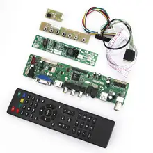 T. VST59.03 ЖК-дисплей/светодиодный драйвер контроллера(ТВ+ HDMI+ VGA+ CVBS+ USB) для N133IGE LP133WX2 LVDS повторное использование ноутбука 1280x800