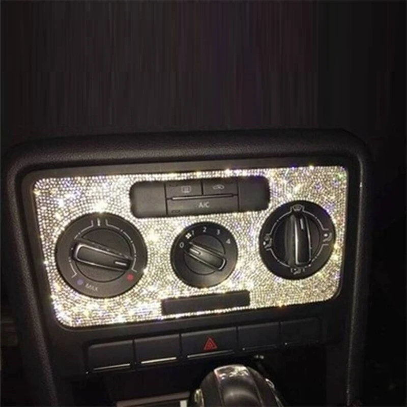 

Automobile Modified Auto Control System Interior Dashing Protecter Bright Sequins Car 12 13 14 15 16 17 FOR Volkswagen Beetle