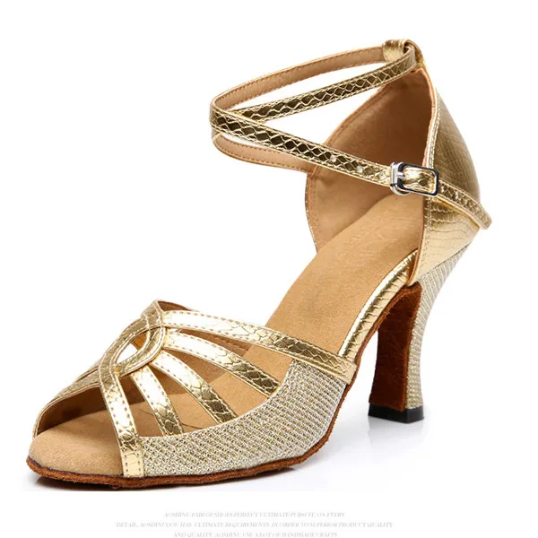 Salsa Dance Shoes 8cm Heels Dancing Latin Shoes for Women Latin Shoes ...