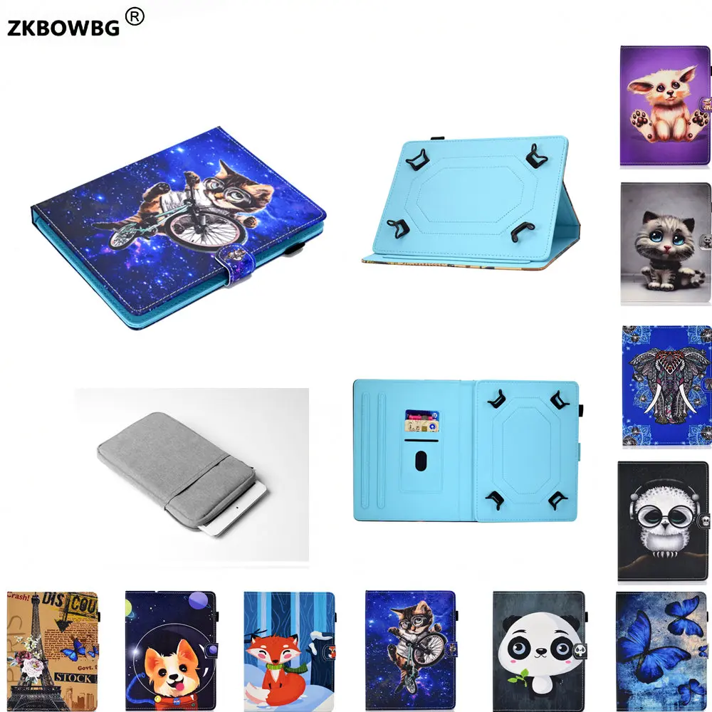 

Sleeve Universal 10 inch Case For Digma Plane 1524 1553M 1541E 1538E 1525 1550S 1523 1537E 1551S 3G 4G 10.1 Tablet Print Cover
