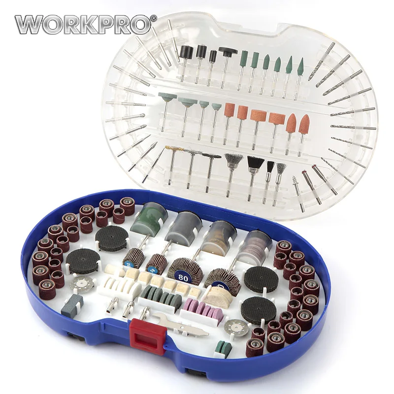 Ceny WORKPRO 276PCS obrotowe akcesoria narzędziowe narzędzia obrotowe bity akcesoria do elektronarzędzi szlifowanie polerowanie narzędzia do obróbki drewna