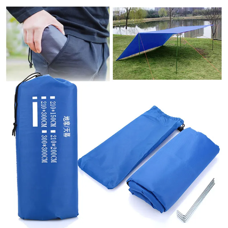 300*300cm Camping Carpet Folding Picnic Mat Large Sandless Backing Tent Cloth Camping Canopy Lawn Floor Pad Beach Mattress 300*300cm Camping Carpet Folding Picnic Mat Large Sandless Backing Tent Cloth Camping Canopy Lawn Floor Pad Beach Mattress