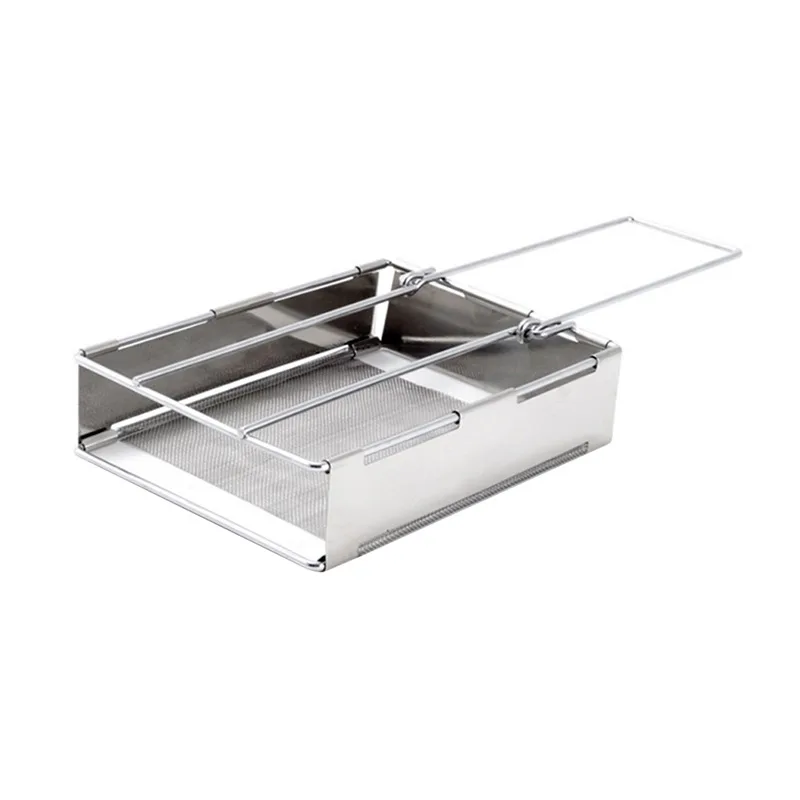 Stainless Steel Camp Stove Toaster Outdoor Camping Hiking Picnic Bread Cooking Set Cookware | Спорт и развлечения