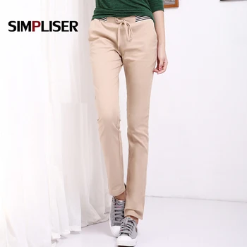 

Casual Harem Pants For Women 2019 New Elastic Waist Female Trousers Plus Size 3xl Black Khaki Blue Pantalon Ladies Cargo Pant