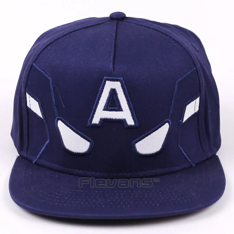 

2017 Marvel Avengers Captain America Men Women Baseball Cap Snapback Printing Hip Hop Hats Quality Cotton Caps Bone