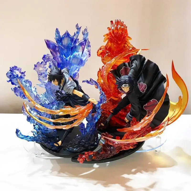 23cm-Anime-Naruto-PVC-Action-Figure-Zero-Uchiha-Itachi-Fire-Sasuke-Susanoo-Relation-Collection-Model-Toy