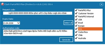 

Clark PartsPRO Plus Keygen(unlock)