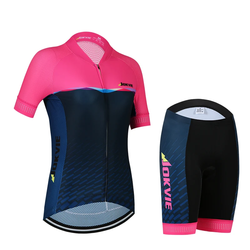 Женский комплект Джерси для велоспорта с коротким рукавом одежда Pro Team Road Bike & Mtb