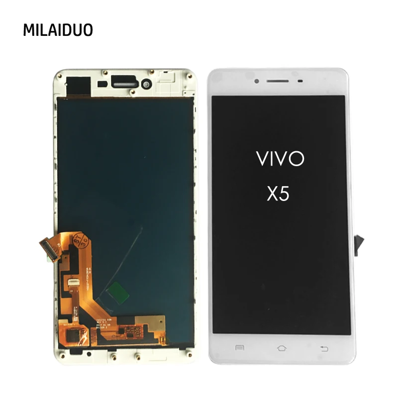 

LCD Display For VIVO X5 Touch Screen Digitizer Full Assembly Replacement Parts 5.7 inch with Frame Free Shipping AAA Quality