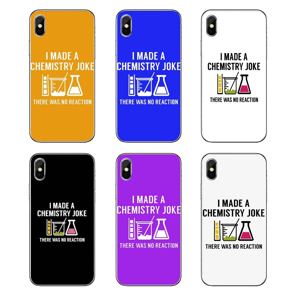 Я сделала химии шутка художественным принтом для iPod Touch iPhone 4 4S 5 5S 5C SE 6 S 7 8 X XR XS плюс