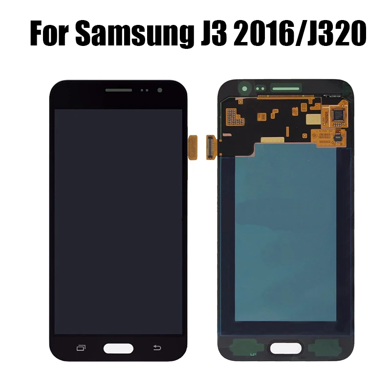 

LCD For Samsung Galaxy J3 2016 J320 LCD Display Touch Screen Digitizer J320F Assembly Frame For Samsung SMj320 J320A J320FN