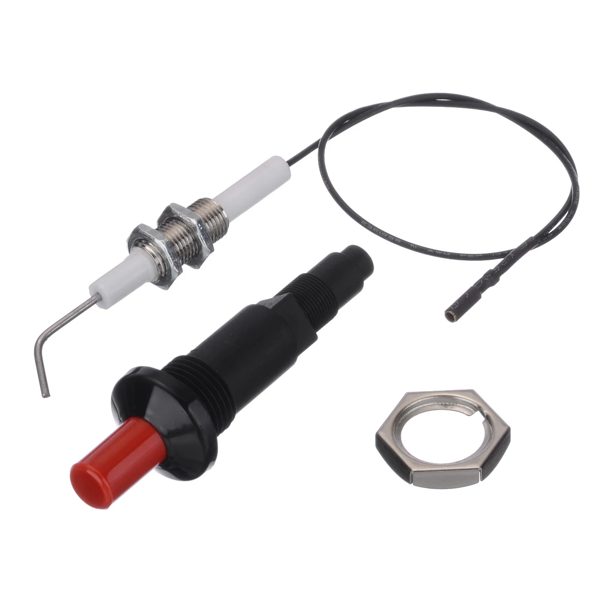 Universal Piezo Spark Ignition Set W/ 30cm Cable Push Button Igniter For Gas BBQ Home Appliance Accessories