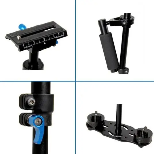  100% Original YELANGU S40L 0.4M Steadicam Handheld Camera Stabilizer Steadycam Minicam Steady Cam F