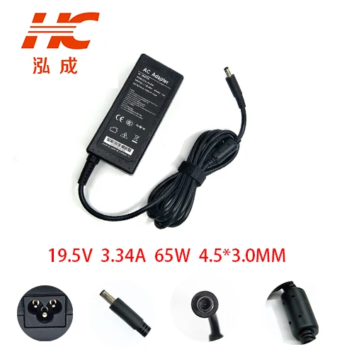 19.5V3.34A 65w 4.5mm*3.0mm Power AC Adapter Supply For Dell XPS 18 1810 1820 3147 3148 5555 5558 5755 5758 5759 7310 | Компьютеры и