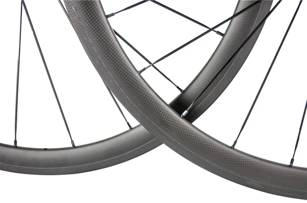 Top Superteam 700C 38mm clincher wheelset 3K Matte 6