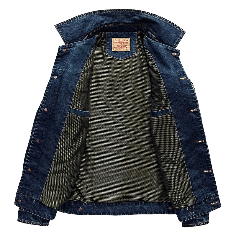 Осенняя мужская модная повседневная брендовая Высококачественная ковбойская куртка, Мужская Весенняя джинсовая синяя куртка, пальто, M-4XL куртка-бомбер