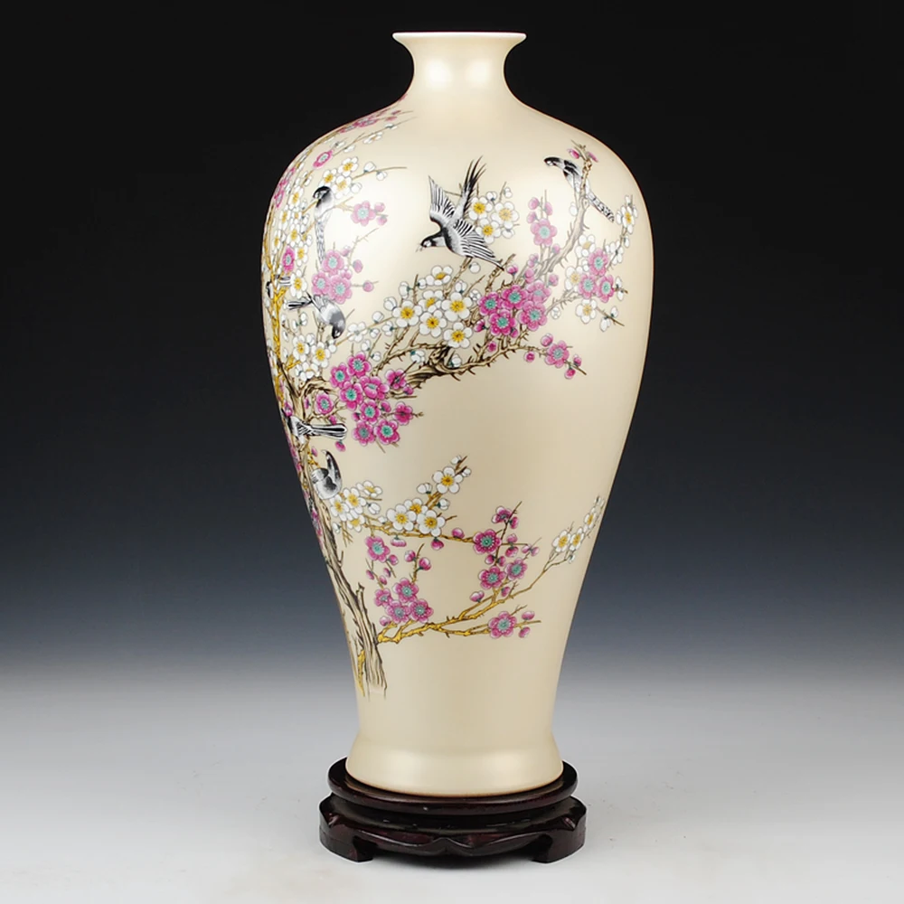 

1PCS Ceramic pastel and always vase modern living room decorations ornaments LU602408