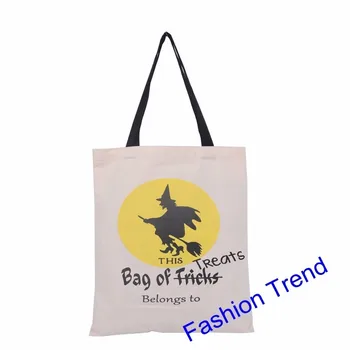 

200pcs/lot 12 styles new arrival Halloween bags treat or Trick drawstring bags pumpkin personalized Halloween kids gift bags