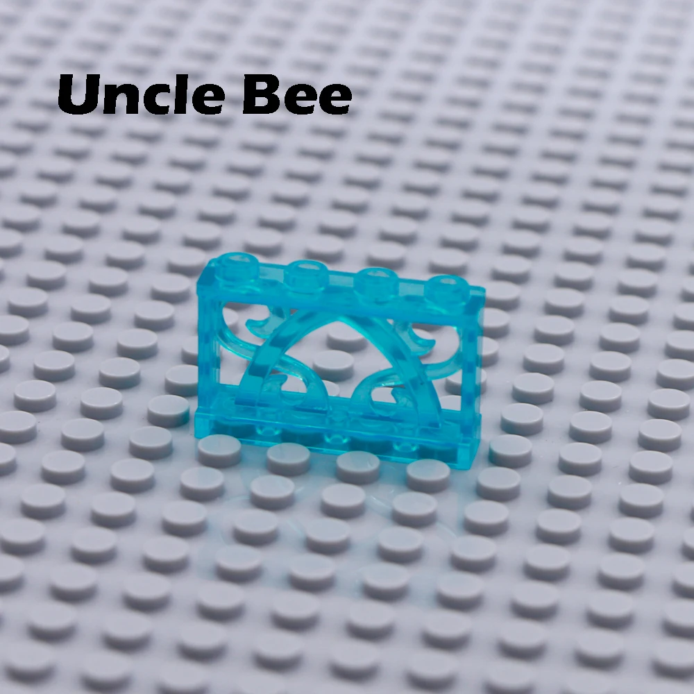 City Fence Building Blocks Street View House Garden Barrier DIY Assemble Particles MOC Bricks Toys Compatible LegoINGlys Friends (6)