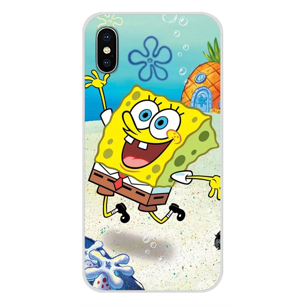 Аксессуары чехлы для телефонов Губка Боб и Патрик звезда Motorola Moto X4 E4 E5 G5 G5S G6 Z Z2 Z3 G3