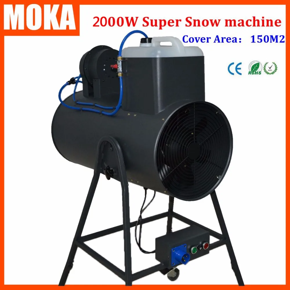 2000W snow machine snowstorm machine Artificial snow maker Snow Blower