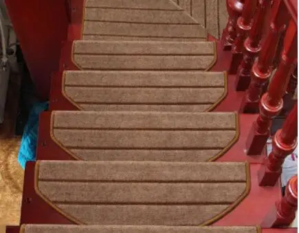 Модные комплекты ковров для лестниц из 12 предметов, Противоскользящие коврики для лестниц, коврик для лестниц 65X24 см, подходит для лестничной площадки шириной 25 см - Цвет: G type in 12pcs