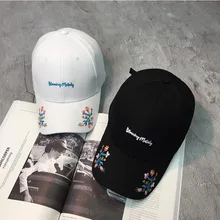 Новинка, розовая шляпа для папы, Drake Sanpback, летняя бейсболка с цветочной вышивкой, изогнутая летняя бейсболка для женщин и мужчин, бейсболка в стиле хип-хоп