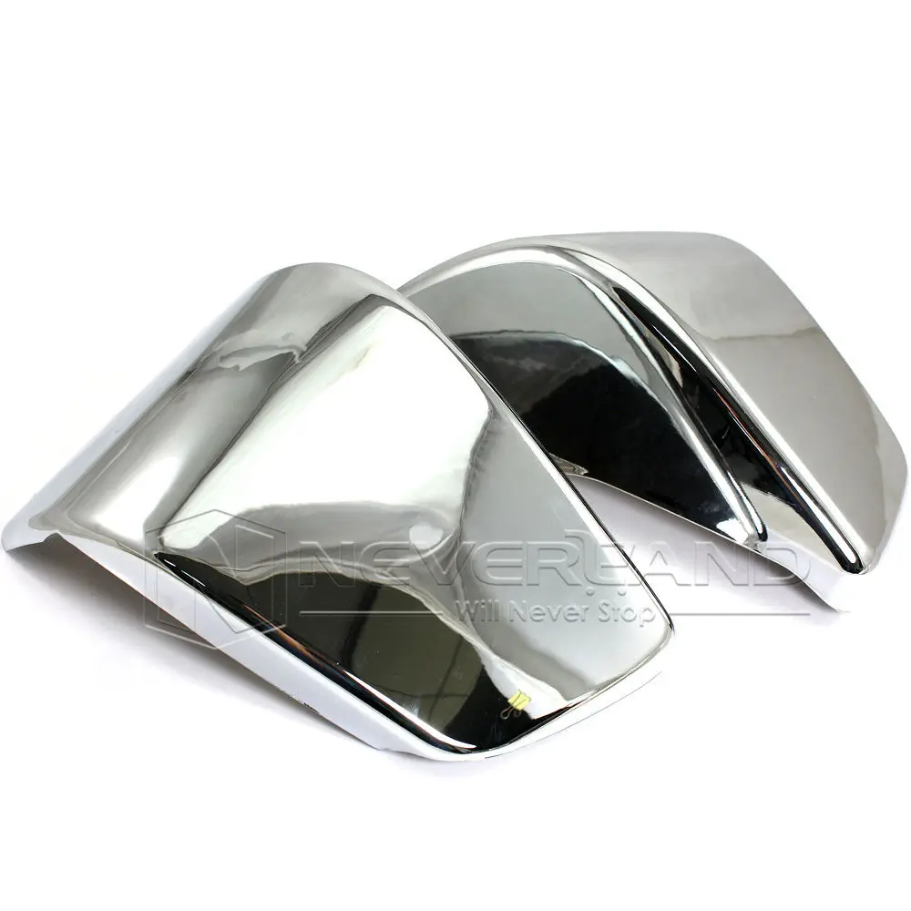 

2pcs Chrome Motorcycle Battery Side Fairing Cover For Honda Shadow ACE750 VT400 1997-2003 VT 400 Wholesale D10