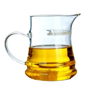 

Straight fire special Heat-resistant temperature tip filter glass pot Kettle handmade glass teapot flower tea