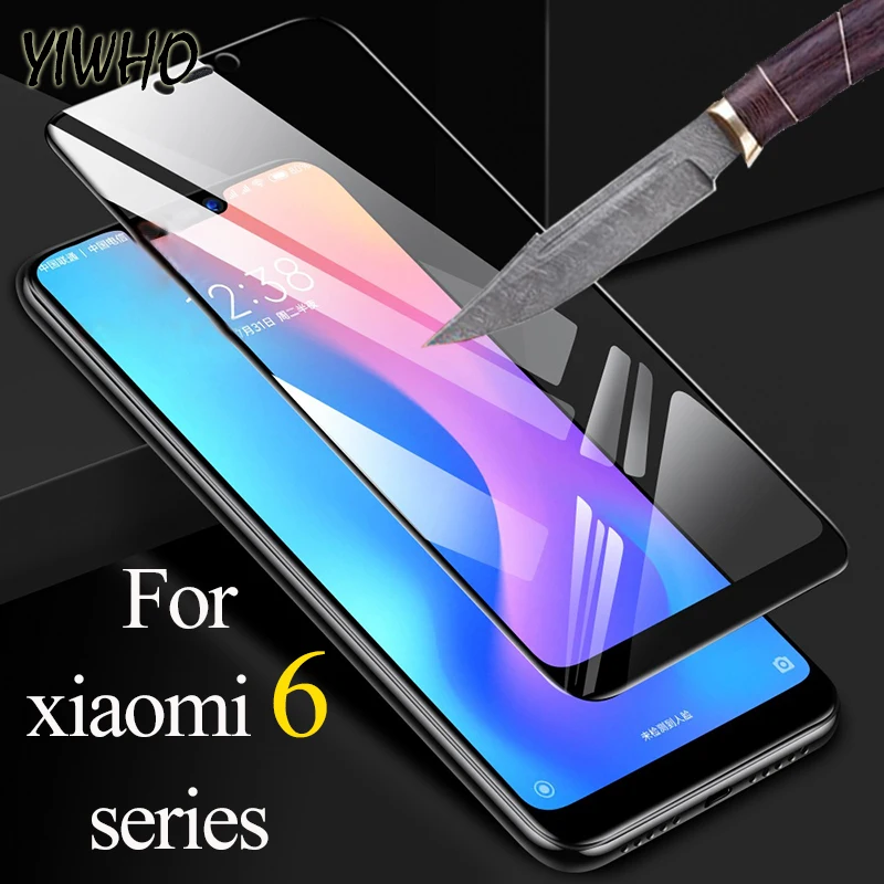 Защитное стекло для Xiaomi redmi note 6 pro 6a a закаленное ksiomi xiomi a6 6pro защитная пленка