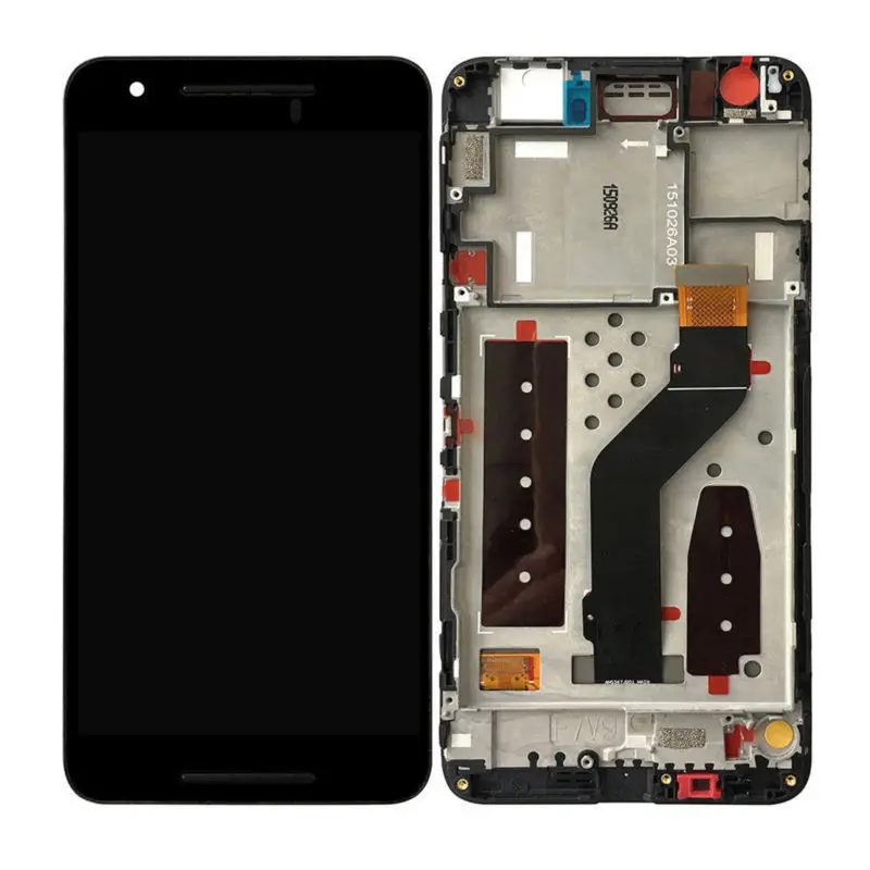 

LCD For Huawei Google Nexus 6P LCD Display Touch Screen Digitizer with Frame Assembly Replacement for Nexus 6P 5.7 inch LCD