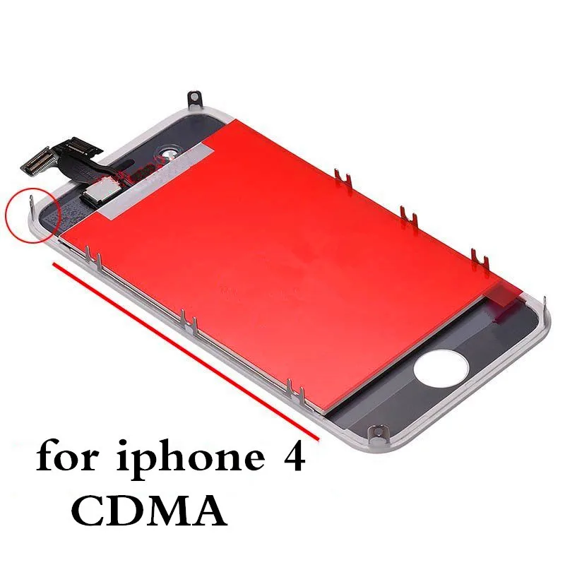Для iphone 4S 4 GSM CDMA A + ЖК дисплей для сенсорный экран сборка дигитайзер Pantalla|Экраны