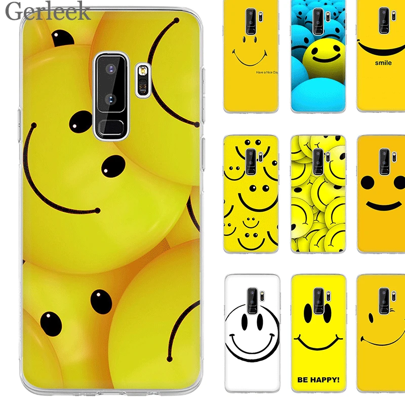 Чехол Gerleek для мобильного телефона Samsung GALAXY J1 J2 J3 J5 J6 J7 Prime Smiley Face Жесткий